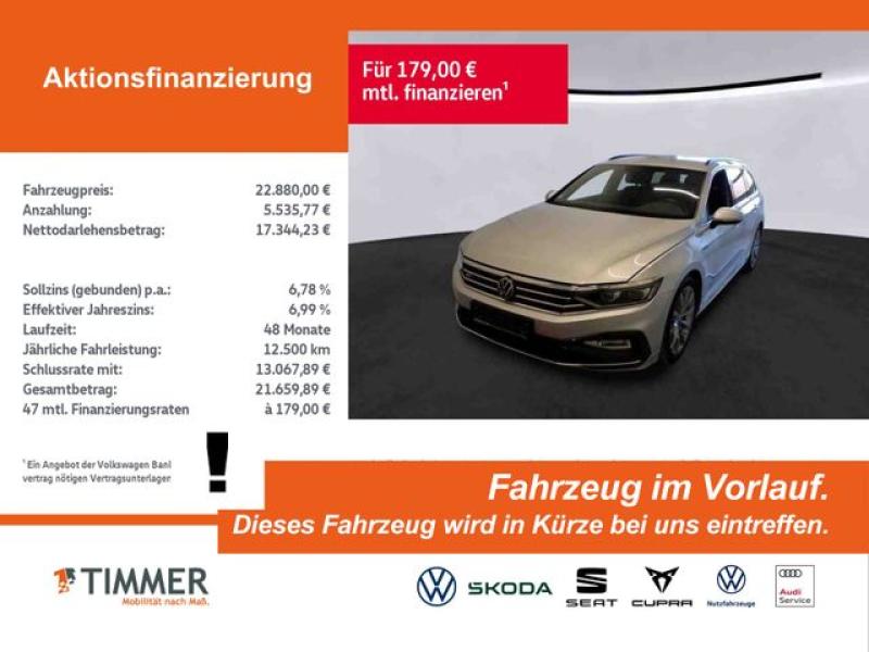 VW  Passat Variant 2.0 TDI DSG R-LINE +AHK +IQ.LIGHT, Scale Silver Metallic