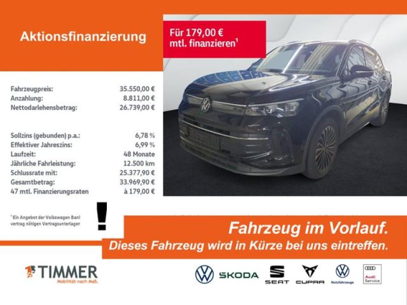 VW  Tiguan 2.0 TDI DSG GOAL +AHK +360° +IQ.LIGHT +AC, Grenadillschwarz Metallic