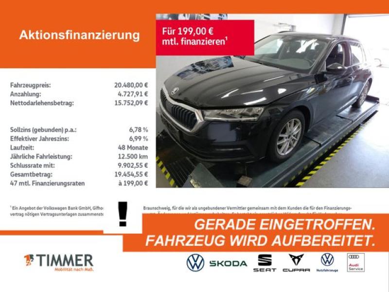 SKODA  Octavia Combi 2.0 TDI DSG +AHK +LED +APP-CONN +A, Black Magic Perleffekt