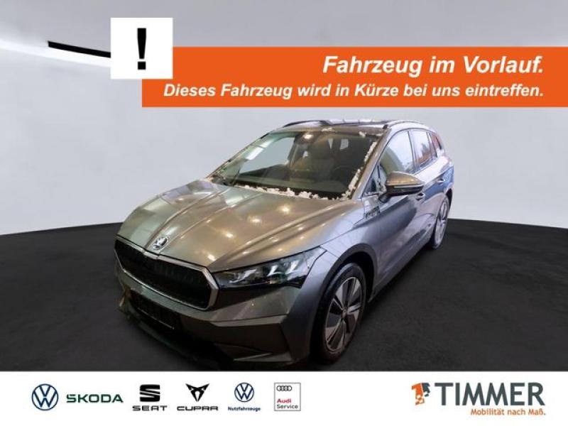 SKODA  Enyaq iV 60 LOFT +AHK +LED +ACC +NAVI +SHZ +19", Graphite Grau Metallic