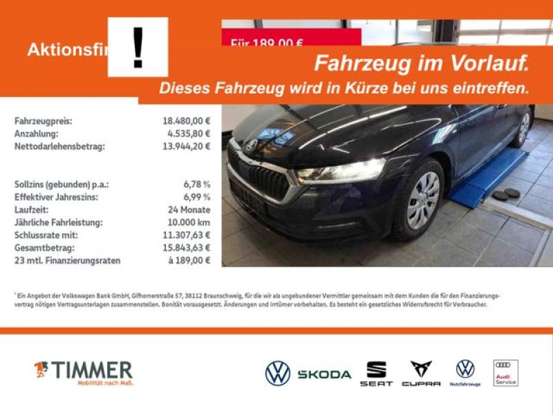 SKODA  Octavia Combi 2.0 TDI DSG CLEVER +AHK +LED +ACC, Black Magic Perleffekt
