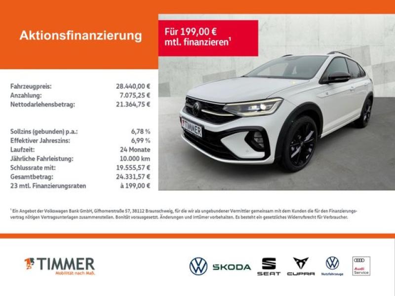 VW  Taigo  1,0 l TSI OPF 150 PS, Pure White