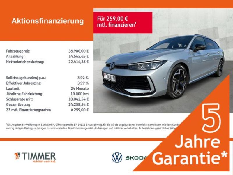 VW  Passat Variant 2.0 TDI DSG R-LINE BLACK STYLE *A, Oyster Silver Metallic