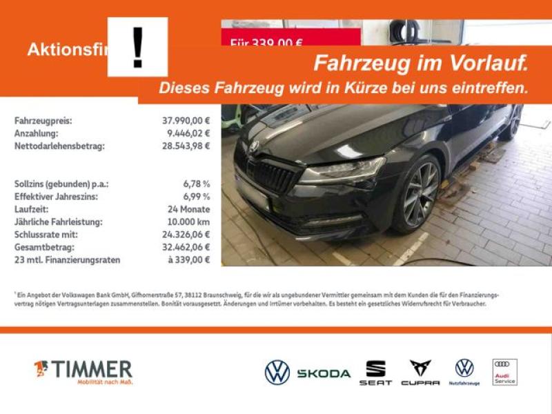SKODA  Superb Combi 2.0 TDI DSG 4x4 SPORTLINE +AHK +PAN, Black Magic Perleffekt