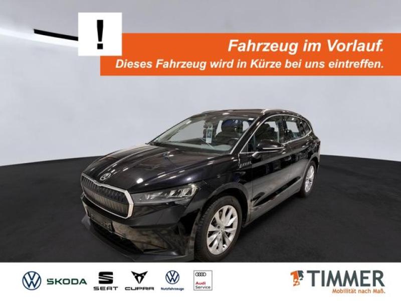 SKODA  Enyaq iV 80 LOFT +WÄPU +RKAM +LED +ACC +NAVI +19, Black Magic Perleffekt