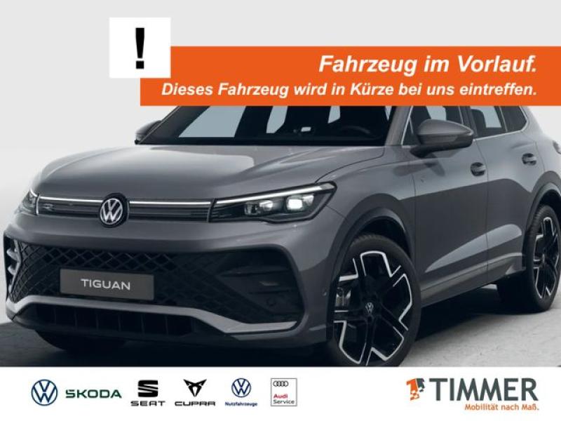 VW  Tiguan 2.0 TDI DSG 4M R-LINE BLACK +AHK +PANO +S, Delfingrau Metallic