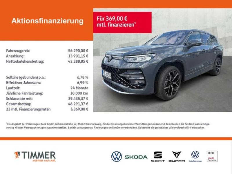 VW  Tayron 2.0 TDI 142 kW 4Motion R-Line*AHK*Harman*, Delfingrau Metallic