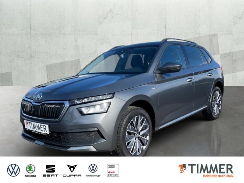 SKODA  Kamiq 1.0 TSI TOUR AHK+LED +VIRTUAL +NAVI +SHZ +, Graphite Grau Metallic