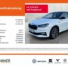 SKODA  Fabia 1.0 TSI DSG First Edition +LED +RKAM +VIRT, Moon Weiß Perleffekt