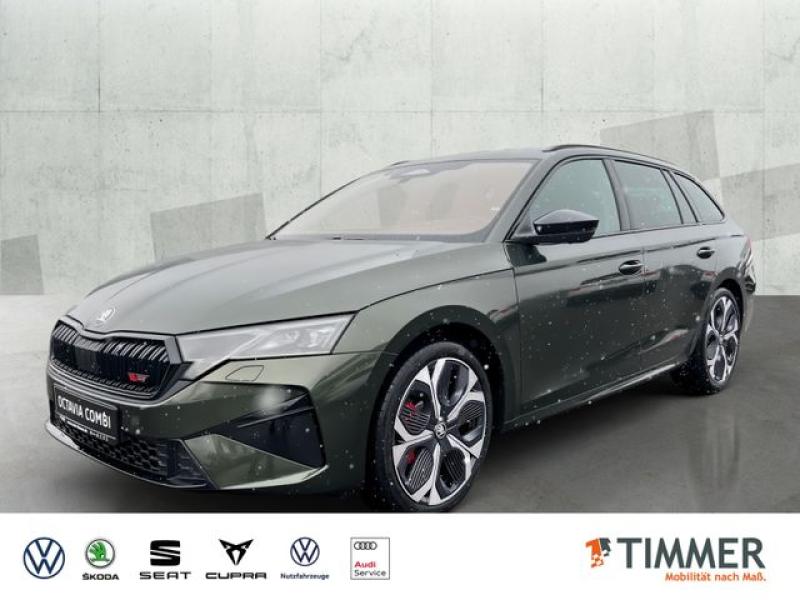 SKODA  Octavia Combi RS 2.0 TSI 195kW (265PS)*AHK*NAVI*, Khaki-Grün Metallic