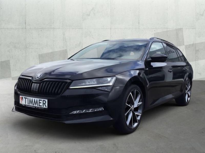 SKODA  Superb Combi 2.0 TDI DSG 4x4 SPORTLINE +AHK +STH, Schwarz Magic Perleffekt