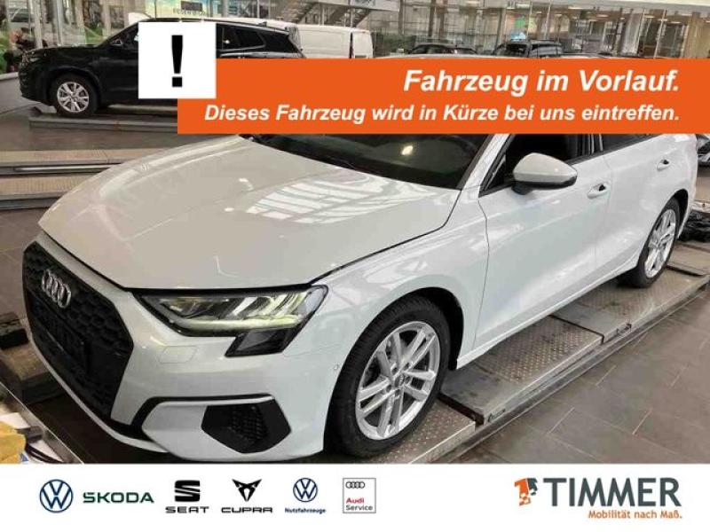 AUDI  A3 Limousine 35 TDI S tronic +LED +RKAM +VIRTUAL, Gletscherweiß Metallic