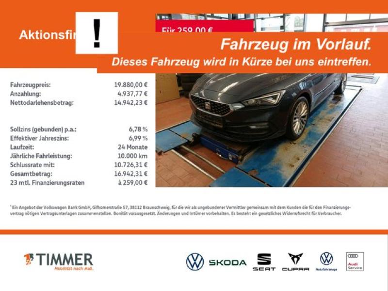 SEAT  Leon ST 2.0 TDI DSG XCELLENCE +AHK +LED+ACC +RKA, Magnetic Grau Metallic