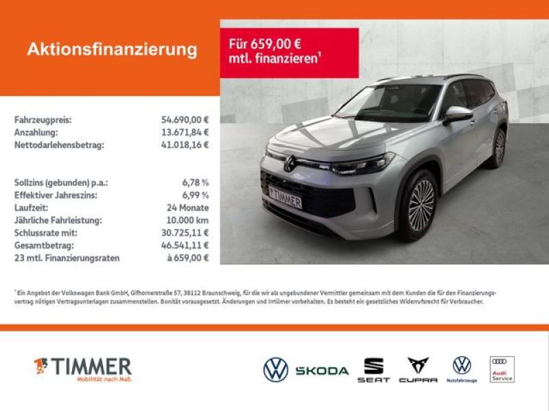 VW  Tayron Life 2,0 l TDI SCR 7-Gang-Doppelkupplungs, Oyster Silver Metallic