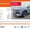 AUDI  Q4 40 e-tron S Line *EXT*INT*82kWh*NAVIPLUS*SOUN, Kieselgrau