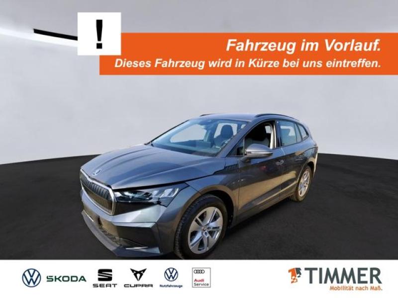 SKODA  Enyaq 60 LOFT +WÄPU +LED +RKAM +NAVI +19" +DAB +, Graphite Grau Metallic