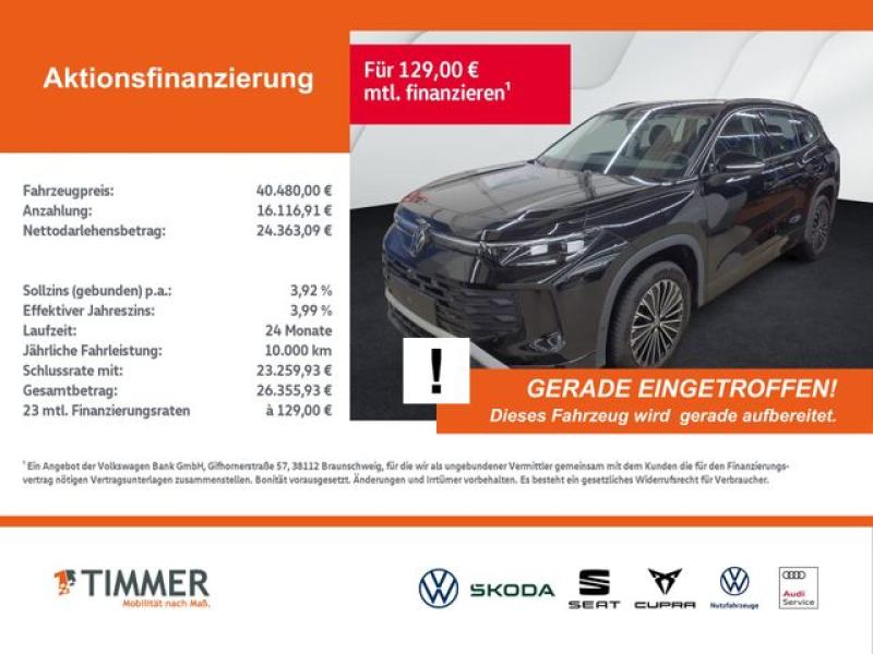 VW  Tayron 2.0 TDI DSG 4M LIFE +AHK +360° +DCC +IQ.L, Grenadillschwarz Metallic