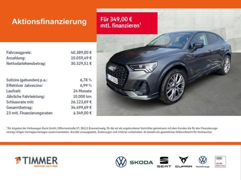 AUDI  Q3 Sportback 35 TDI S line S tronic *NAVI PLUS*B, Daytonagrau