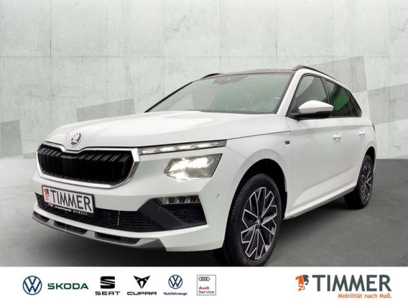 SKODA  Kamiq 1,5 TSI DSG Tour PANO*AHK*ASSIST*INFOT.*, Moon-Weiss Metallic