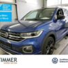 VW  T-Cross 1.0 TSI R-LINE +LED +ACC +RKAM +VIRTUAL, Reef Blue Metallic
