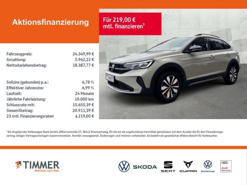 VW  Taigo GOAL 1,0 l TSI OPF 70 kW (95 PS) 5-Gang, Ascotgrau