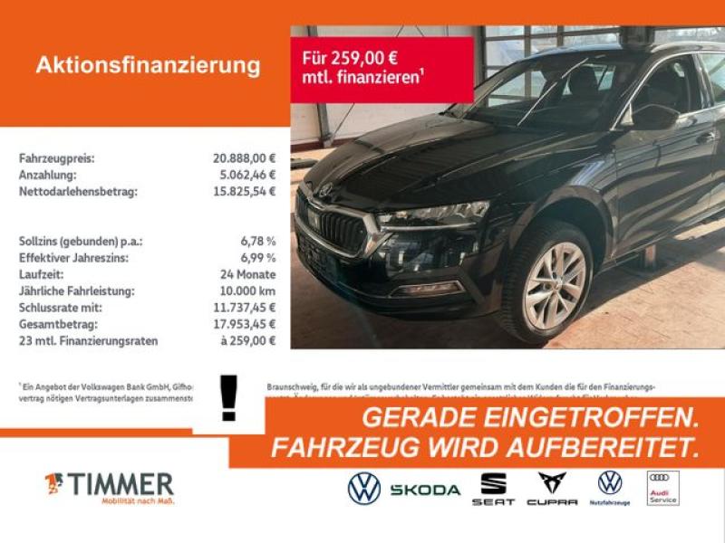 SKODA  Octavia Combi 1.5 eTSI DSG STYLE +LED +HuD +NAVI, Black Magic Perleffekt