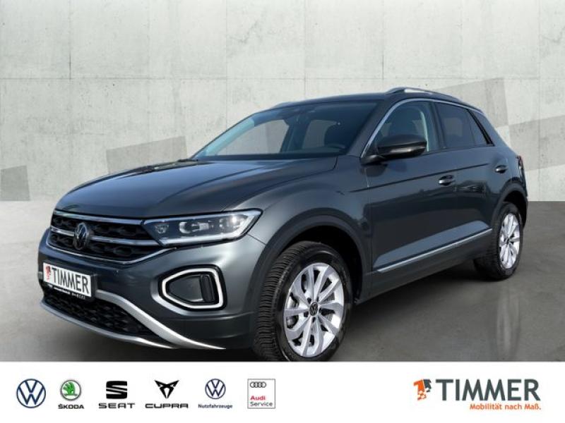 VW  T-Roc 1.5 TSI DSG STYLE AHK+LED +ACC +VIRTUAL +N, Indiumgrau Metallic