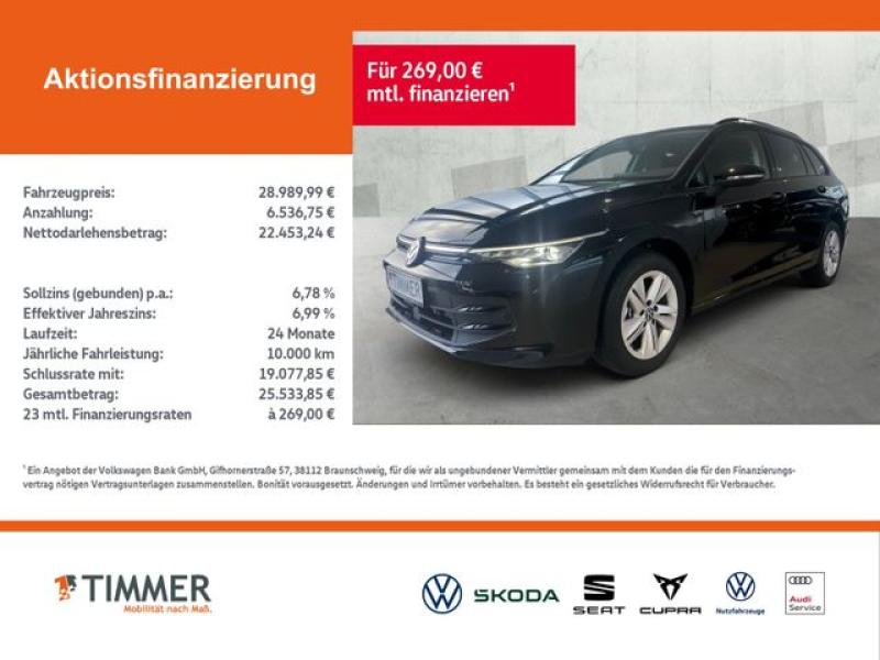 VW  Golf Variant Life 2.0 TDI *DISCOVER*RKAM*LED PLU, Grenadillschwarz Metallic