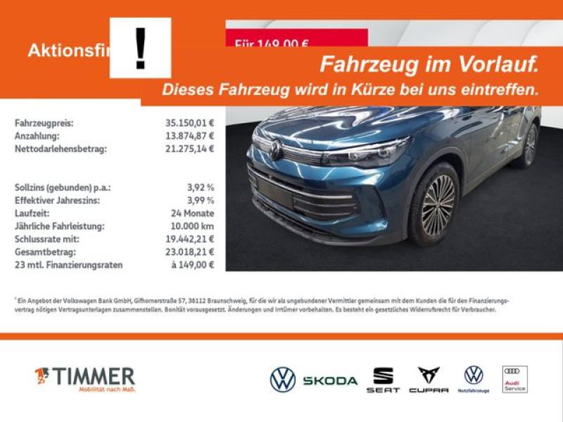VW  Tiguan 2.0 TDI DSG GOAL +AHK +360° +LED +ACC +VI, Nightshade Blue Metallic
