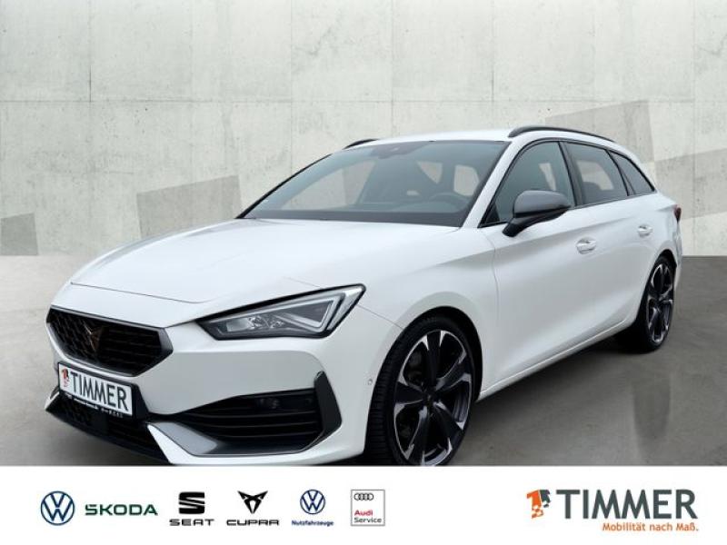 CUPRA  Leon ST 2.0 DSG 4Dr VZ AHK+BEATS +ACC +RKAM +"19, Weiß