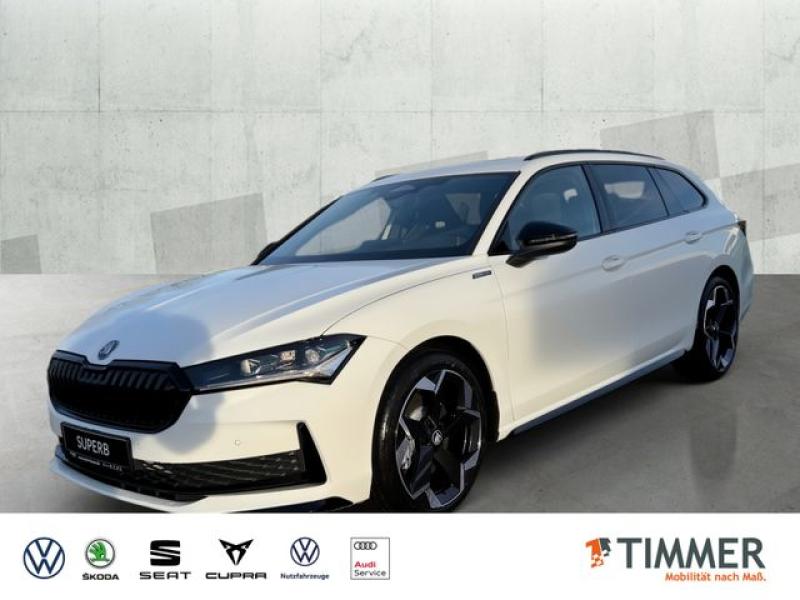 SKODA  Superb Combi Sportline 2.0 TDI 4x4 142 kW (193PS, Purity Weiss