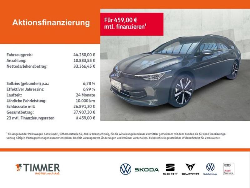 VW  Golf Variant Style 2,0 l TDI SCR DSG, Delfingrau Metallic