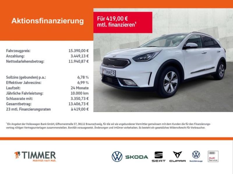 KIA  Niro 1,6 Vision Plug-in Hybrid ACC*NAV*BI-LED, weiß