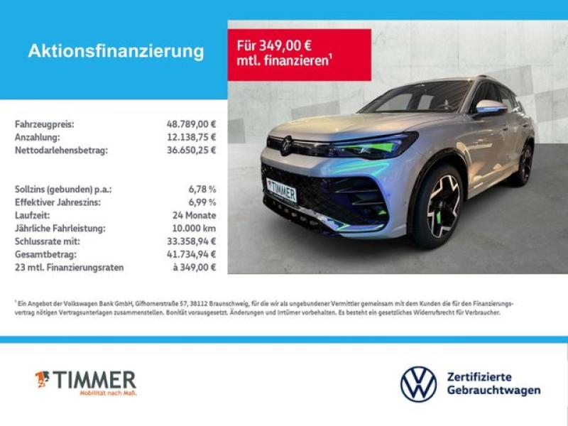 VW  Tiguan 2,0 TDI DSG R-LINE*AHK*MATRIX*AREA-VIEW*H, Oyster Silver Metallic