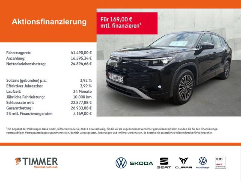 VW  Tayron 2.0 TDI DSG 4M LIFE +AHK +360° +IQ.LIGHT, Grenadillschwarz Metallic
