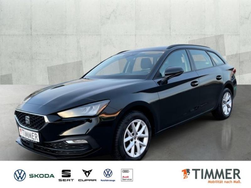 SEAT  Leon ST 2.0 TDI DSG STYLE AHK+LED +NAVI +SHZ +DA, Mitternachtsschwarz