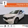 SKODA  Enyaq iV 80x LOFT +WÄPU +AHK +MATRIX +ACC +RKAM, Moon Weiß Perleffekt