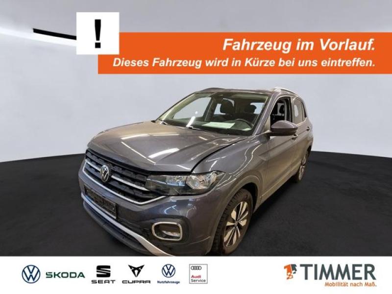 VW  T-Cross 1.0 TSI MOVE +RKAM +CARPLAY +SHZ +ALU +D, Rauchgrau Metallic