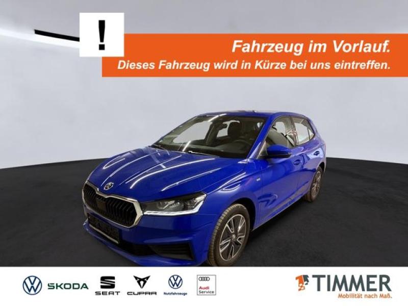 SKODA  Fabia 1.0 TOUR +LED +CARPLAY +ALU +DAB +KLIMA +P, Energy Blau