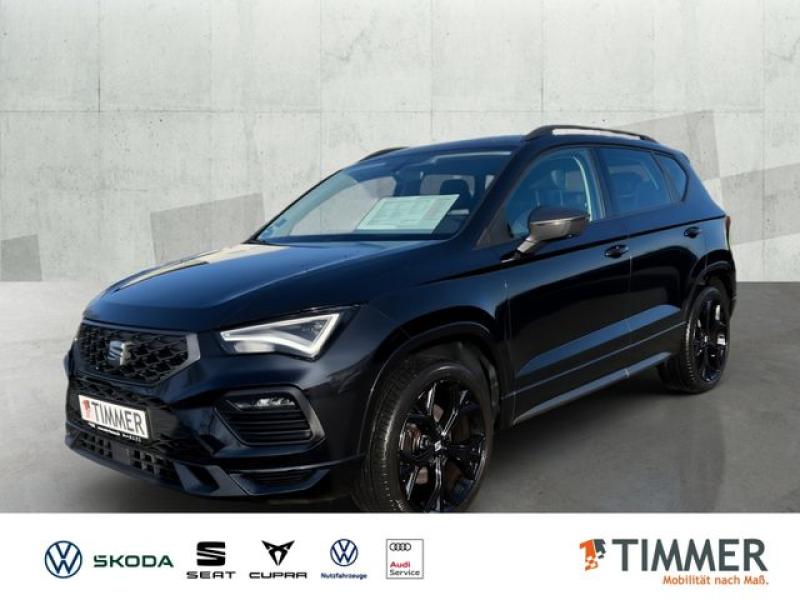 SEAT  Ateca 2.0 TDI DSG 4DRIVE FR AHK+LED +RKAM +NAVI, Magic Schwarz
