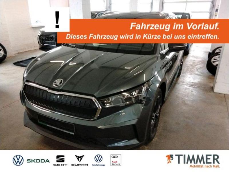 SKODA  Enyaq iV 80 LOFT +WÄPU +AHK +LED +ACC +RKAM +HuD, Quarz Grau Metallic