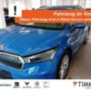 SKODA  Enyaq iV 60 LODGE +WÄPU +AHK +MATRIX +RKAM +NAVI, Energy Blau