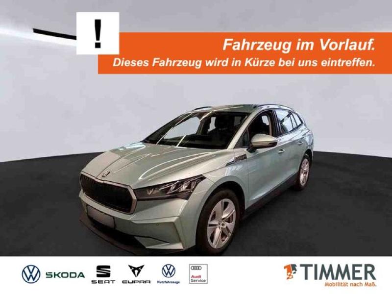 SKODA  Enyaq iV 50 LOFT +LED +RKAM +NAVI +19" +CARPLAY, Arctic Silber Metallic