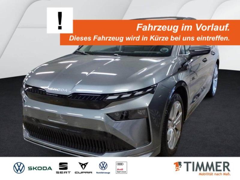 SKODA  Enyaq Coupé 85 LOFT +WÄPU +AHK +CANTON +PANO +36, Graphite Grau Metallic