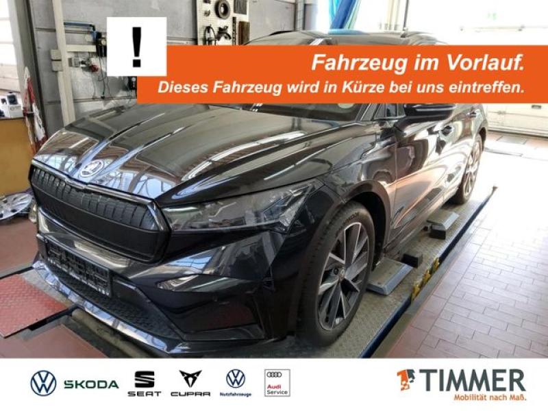 SKODA  Enyaq iV 60 RS +MATRIX +ACC +CARPLAY +RKAM +NAVI, Black Magic Perleffekt