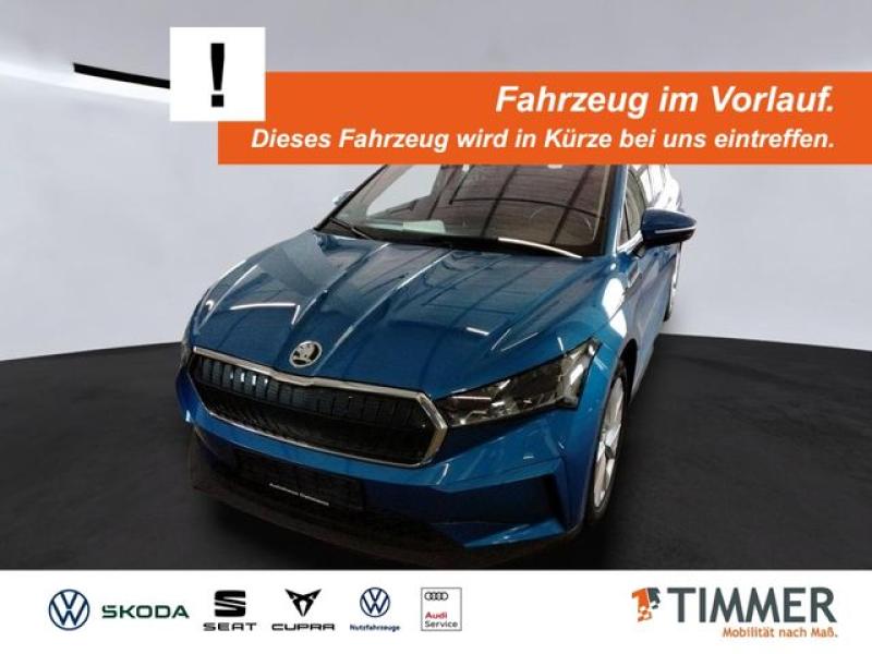 SKODA  Enyaq iV 80 SUITE +WÄPU +MATRIX +ACC +RKAM +NAVI, Race Blau Metallic