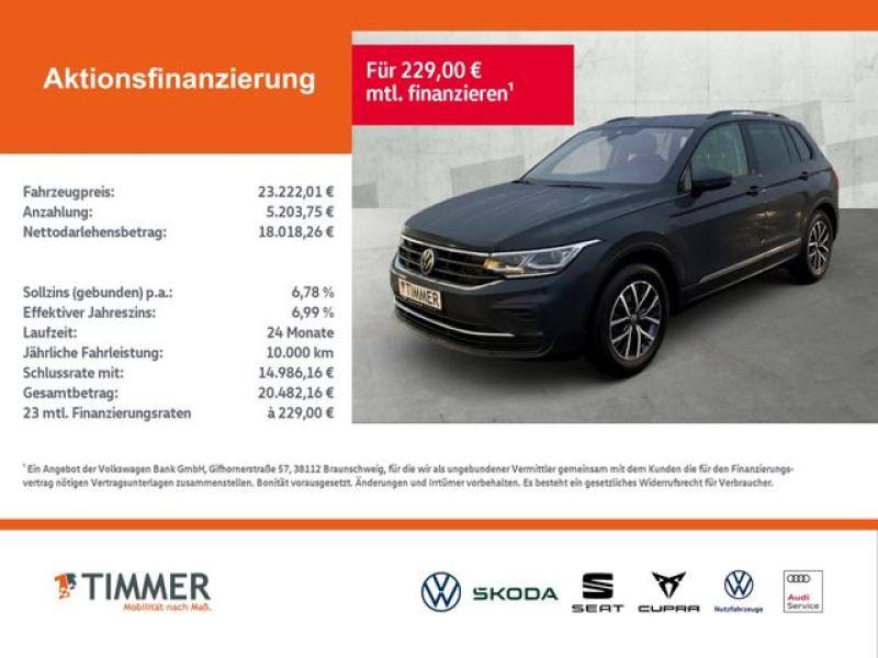 VW  Tiguan 2.0 TDI DSG LIFE *AHK *IQ.LIGHT *ACC *NAV, Uranograu
