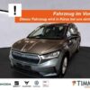 SKODA  Enyaq 85 SUITE +WÄPU +AHK +LED +ACC +RKAM +NAVI, Graphite Grau Metallic