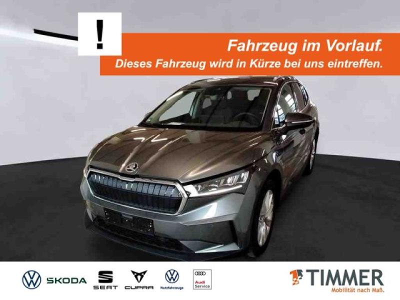 SKODA  Enyaq 85 SUITE +WÄPU +AHK +LED +ACC +RKAM +NAVI, Graphite Grau Metallic