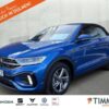 VW  T-Roc Cabriolet 1.5 TSI DSG R-LINE +AHK +LED +AC, Ravennablau Metallic